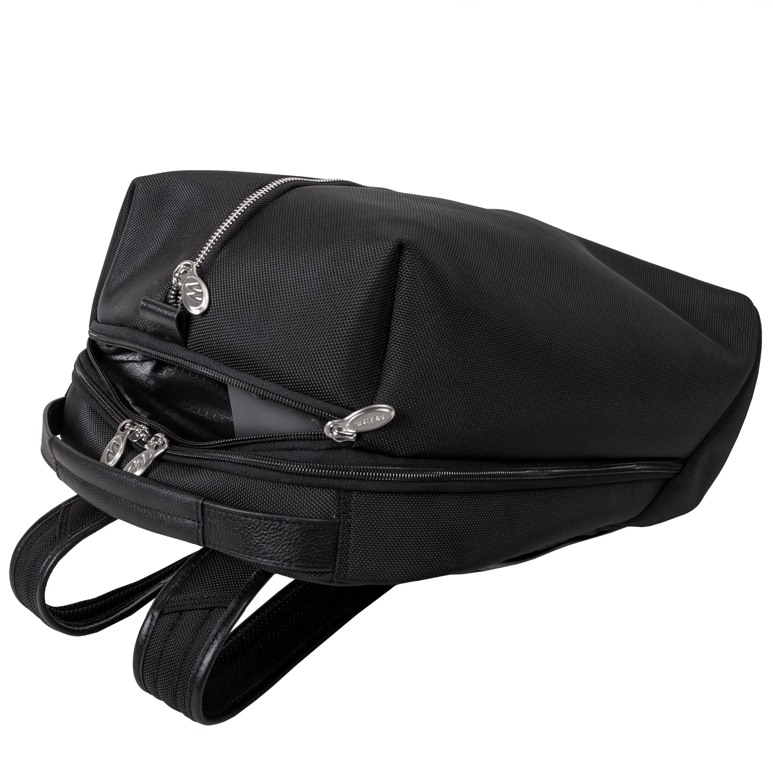 McKlein USA South Shore 17" Nylon Carry-All Laptop & Tablet Overnight Backpack