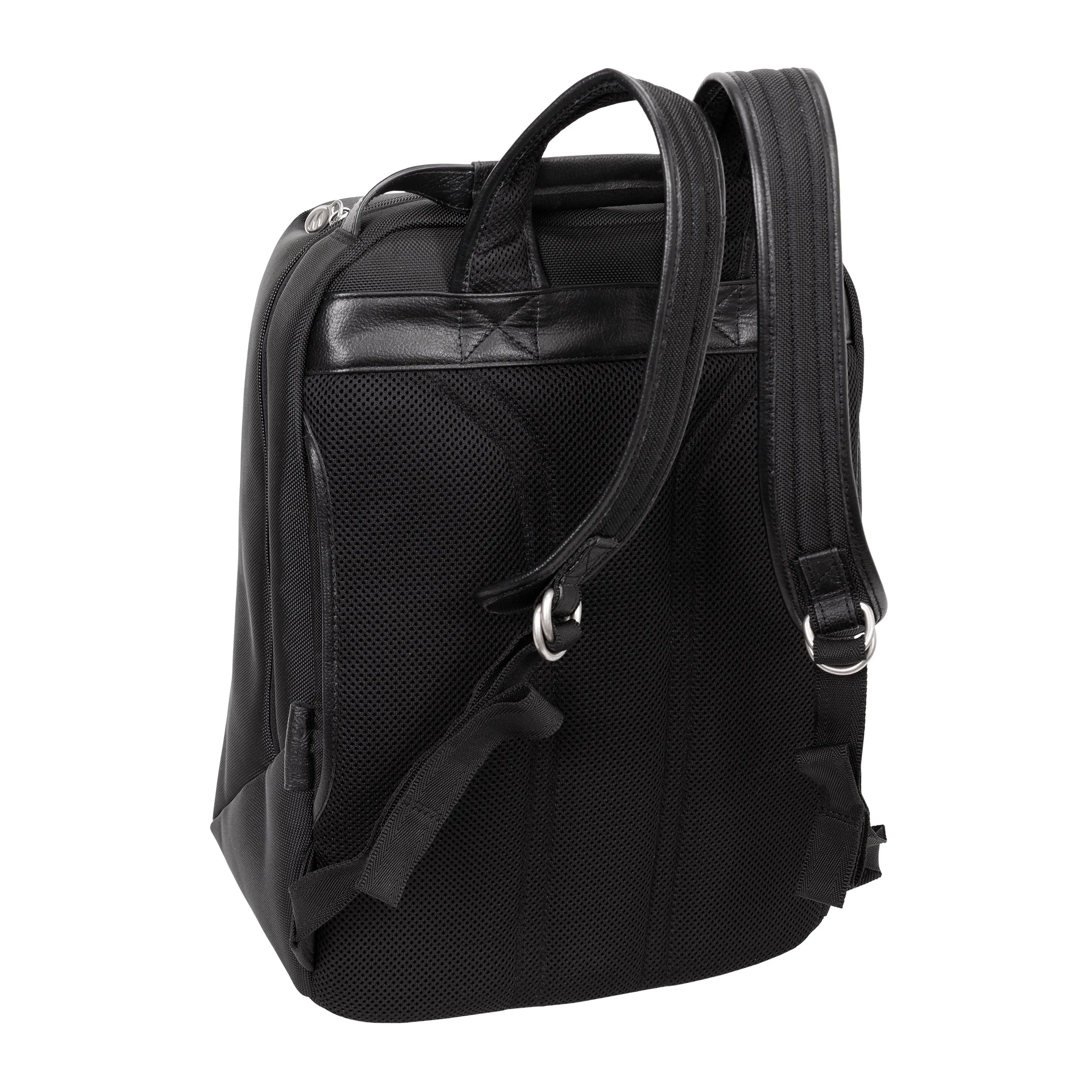 McKlein USA South Shore 17" Nylon Carry-All Laptop & Tablet Overnight Backpack