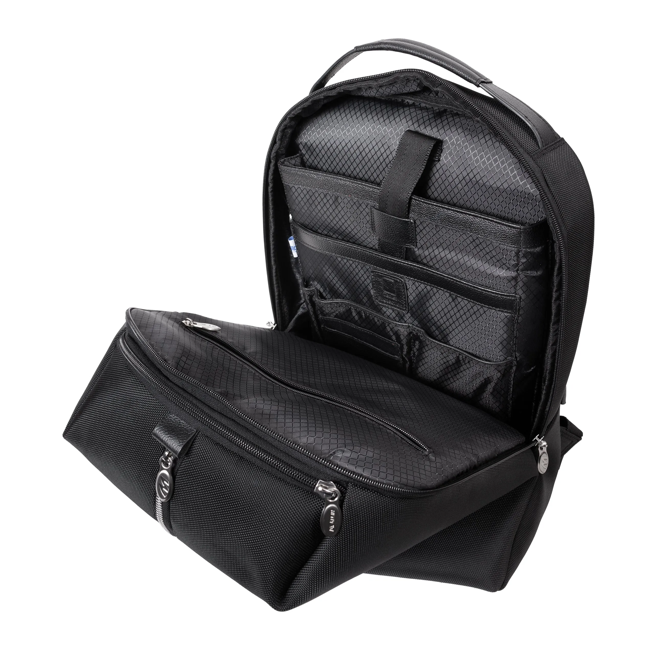 McKlein USA South Shore 17" Nylon Carry-All Laptop & Tablet Overnight Backpack