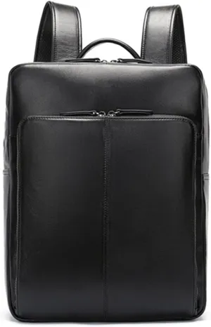 Men's Backpacks Mens Backpack Genuine Leather Bag for Men Luxury Brand School Bag for Laptop Student Daypack