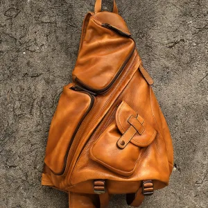 Men's Leather Business Backpack Large  Cow Men's casual Fast delivery Classic Bag Capacity Backpack Must-have item Travel  Bag