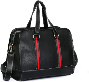 Men's Professional & Travel Duffel Bag - Black/Red