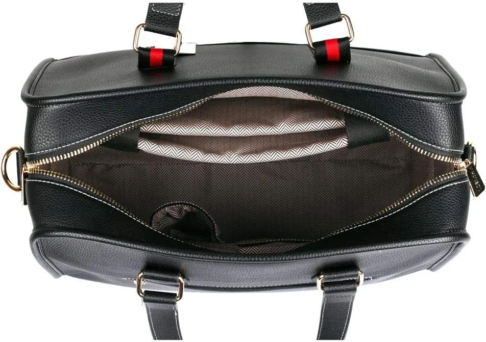 Men's Professional & Travel Duffel Bag - Black/Red