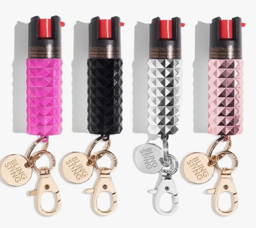 Metallic Studded Pepper Sprays