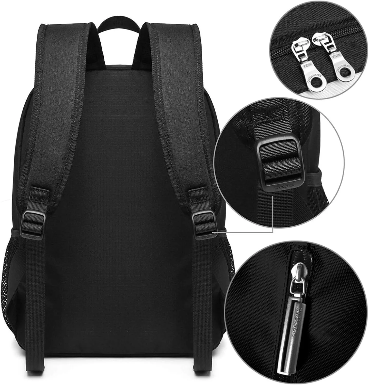 Mexican American Flag Casual Backpacks Sports Backpack Large Capacity Travel Rucksack Laptop Daypack with Multi-Pockets Adjustable Strap Work Bag for Hiking