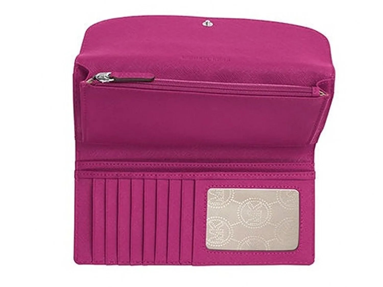 Michael Kors Kiera Flat Saffiano Leather Wallet 32H3SDPE3L