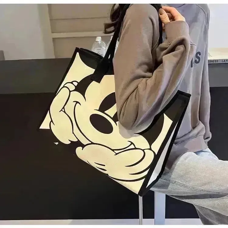 Mickey Canvas Large Tote Bag