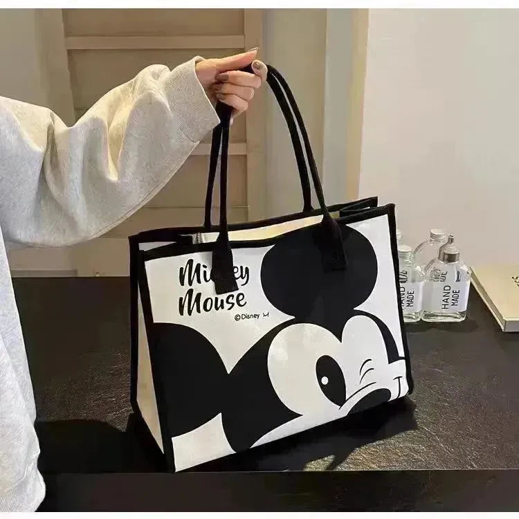 Mickey Canvas Large Tote Bag