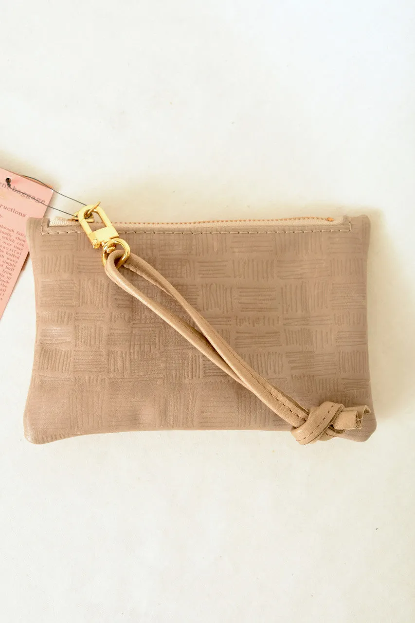 MINI LEATHER WRISTLET