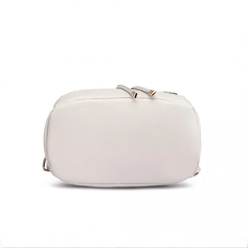 Miss Lulu Faux Leather Stylish Fashion Backpack
