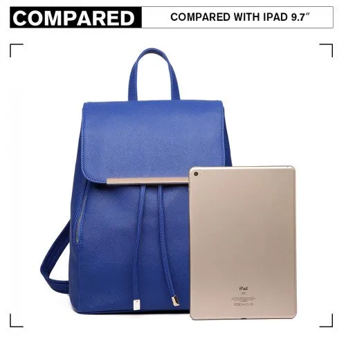 Miss Lulu Faux Leather Stylish Fashion Backpack