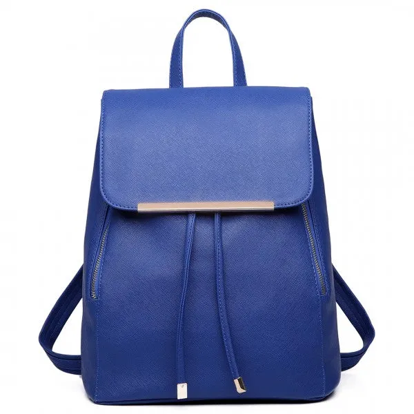 Miss Lulu Faux Leather Stylish Fashion Backpack