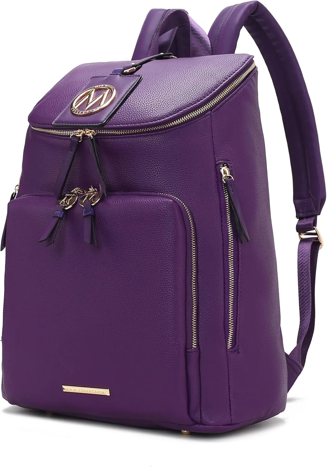 MKF Collection Backpack Bag for Women Vegan Leather Top-Handle Ladies Fashion Travel Bag – Daypack By Mia K