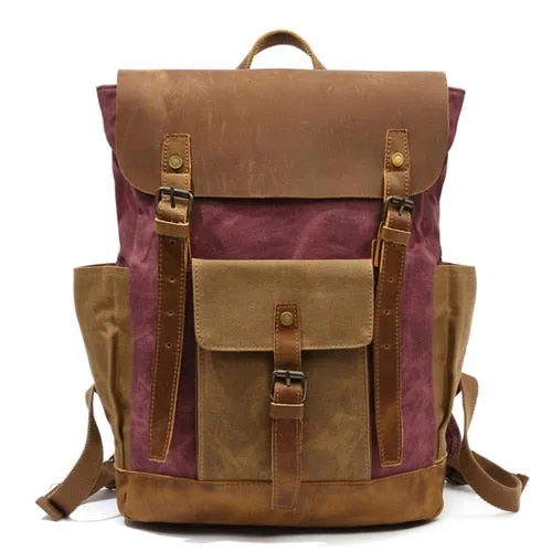 Model 17 MUCHUAN Leather Backpack