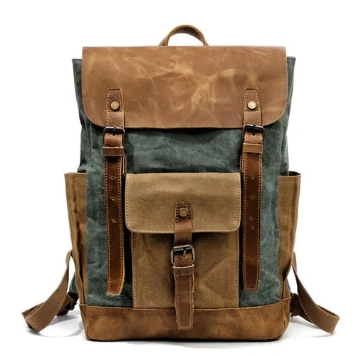 Model 17 MUCHUAN Leather Backpack