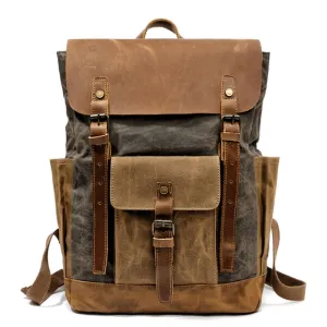 Model 17 MUCHUAN Leather Backpack
