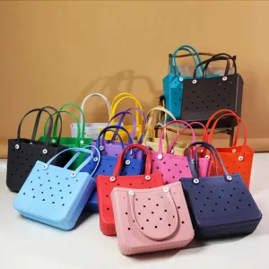 Mom Life - Big Silicone Beach Bag
