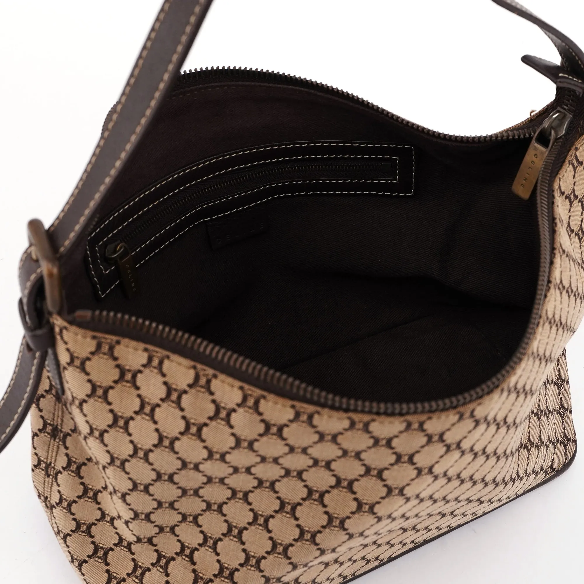 Monogram Canvas Hobo Shoulder Bag