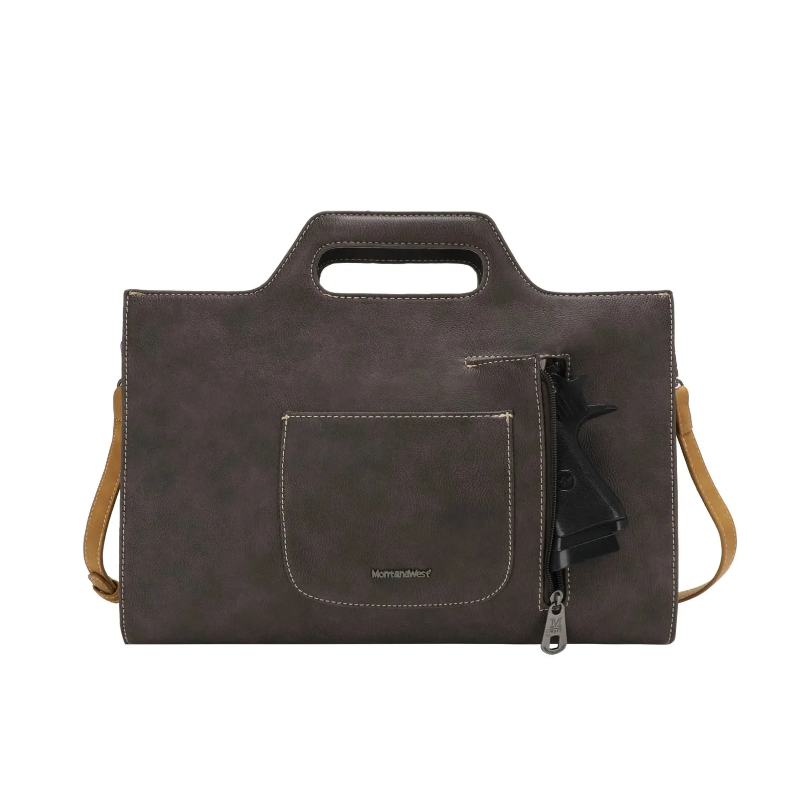 Montana West Aztec Tooled Collection Laptop Case