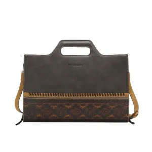 Montana West Aztec Tooled Collection Laptop Case