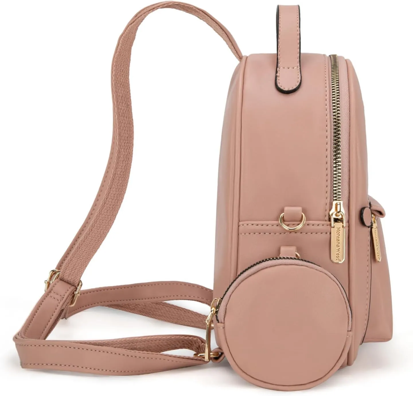 Montana West Mini Backpack Purse Casual Backpacks for Women Gift with a Coin Pounch