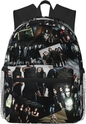 Motionless Rock In White Casual Backpack Large Lightweight Travel Bag Classic Laptop Daypack for Men Women Backpack