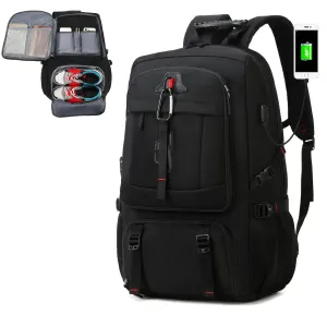 Multifunctional Hiking Backpack with Shoe Compartment