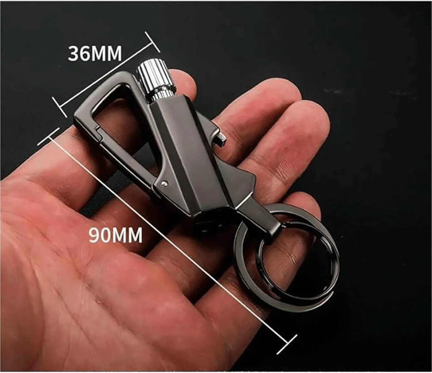 Multifunctional Match Kerosene Lighter - with Keychain Bottle Opener, Reusable Windproof and Waterproof Matches, Suitable for Outdoor Camping (Kerosene Not Included)(2pc-2)
