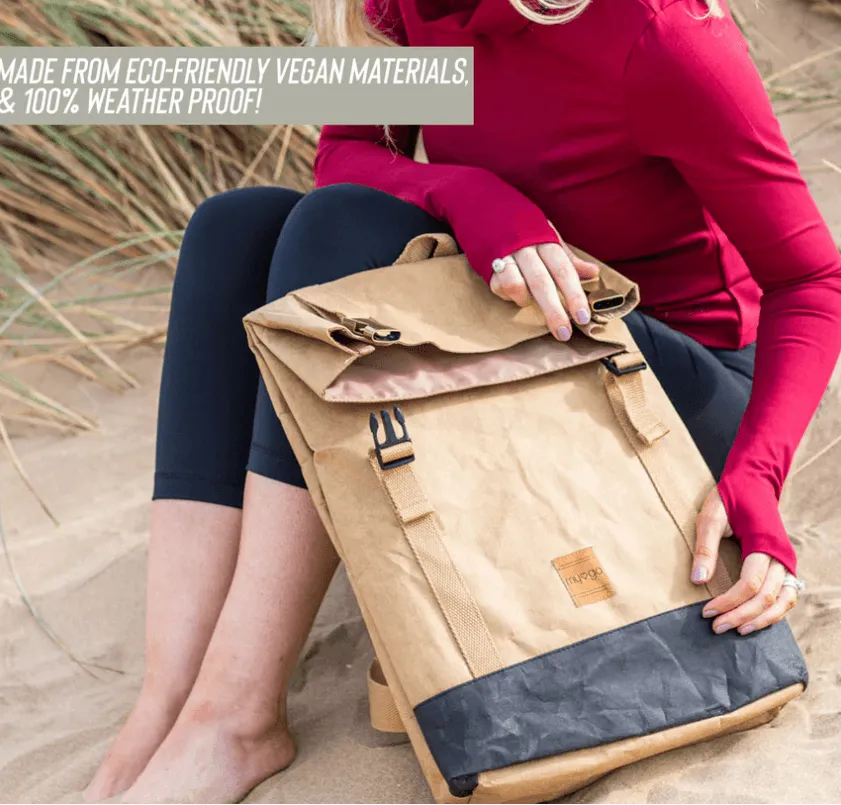 Myga Recycled Paper Backpack