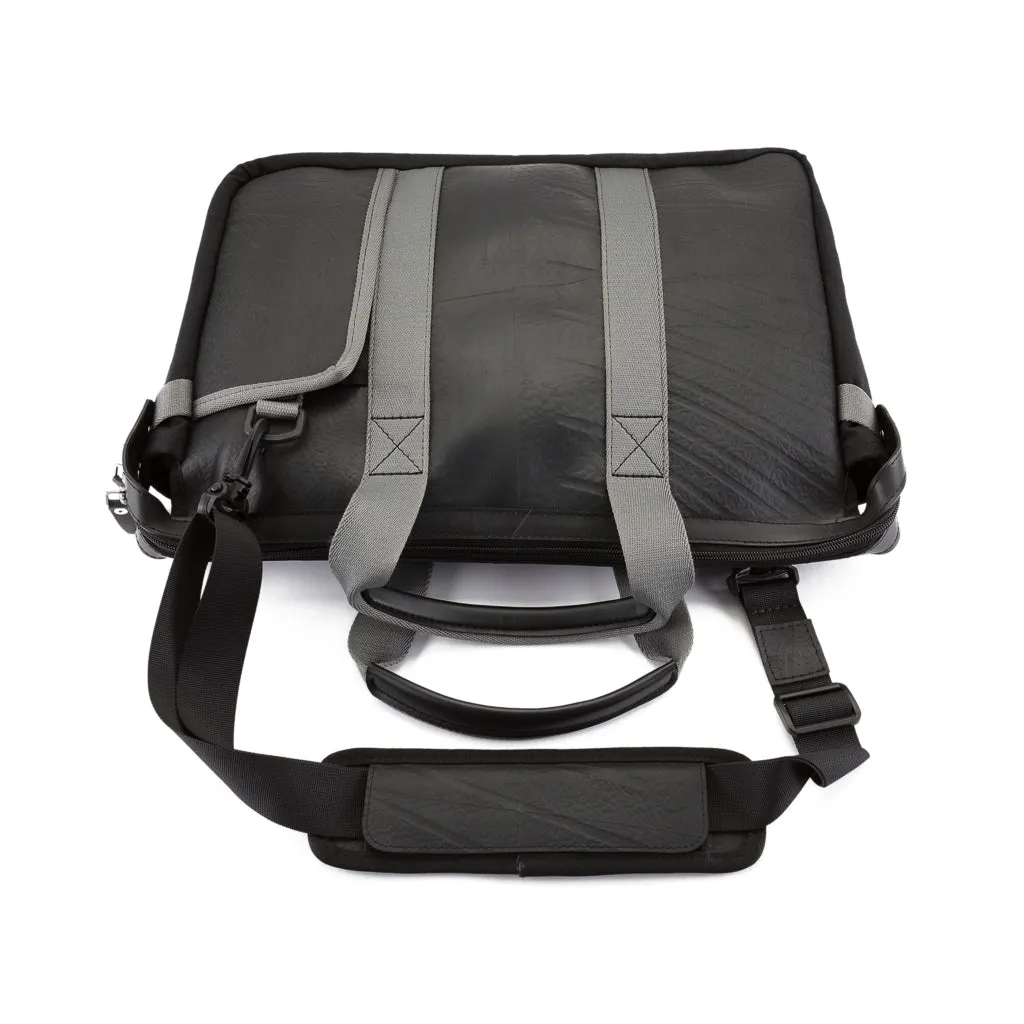 Nebula Recycled Inner Tube Padded Vegan Laptop Bag