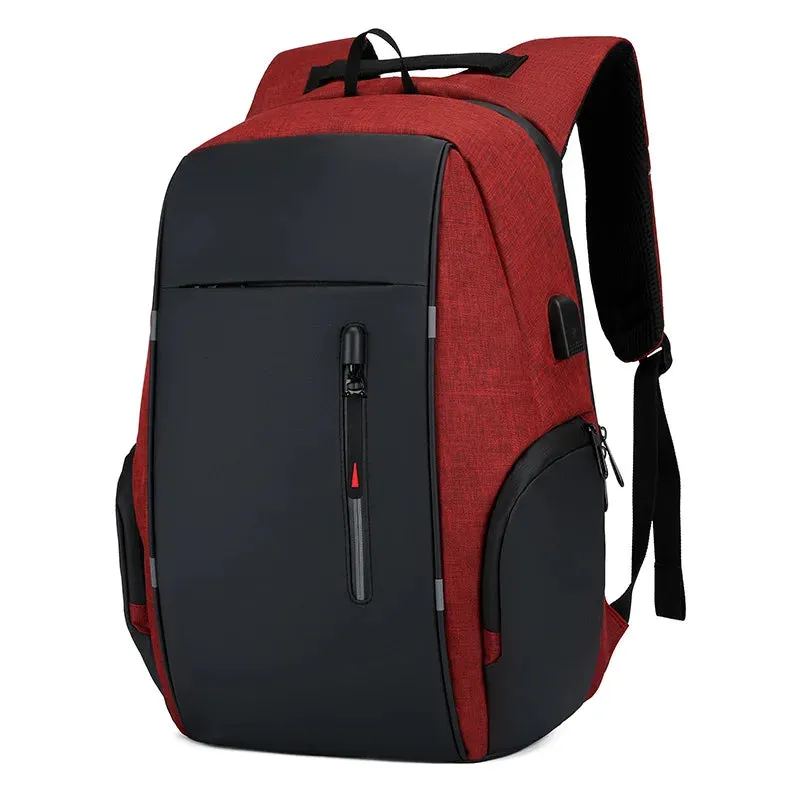 New Anti Theft Backpack Waterproof Business 15.6 16 17 Inch Laptop USB Notebook Travel Bags