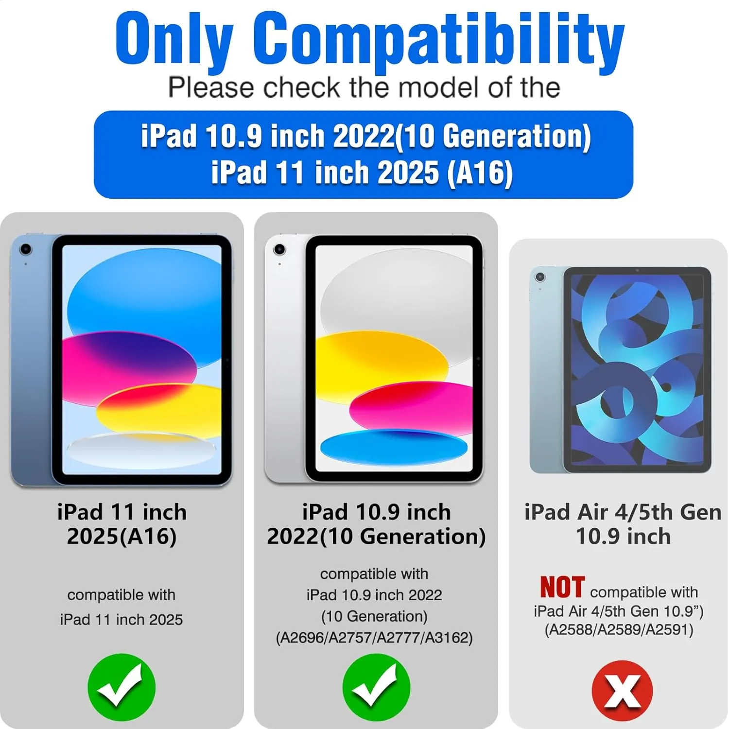 Nillkin iPad 10th Generation Case with Keyboard (10.9", 2022) / iPad 11th (A16), Detachable Keyboard for iPad 10th Generation with Slide Camera Cover and Trackpad, Protective Case with Pencil Holder