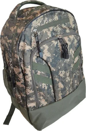 NORTHWEST Digital Camo Razor Backpack, 19" x 8" x 12", Razor