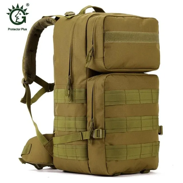 Nylon Army Customer-first Military Backpack Large Outdoor Hiking Molle All-in-one Backpack Size Tactical Bag Bag Waterproof 55L Camping Bags Hunting