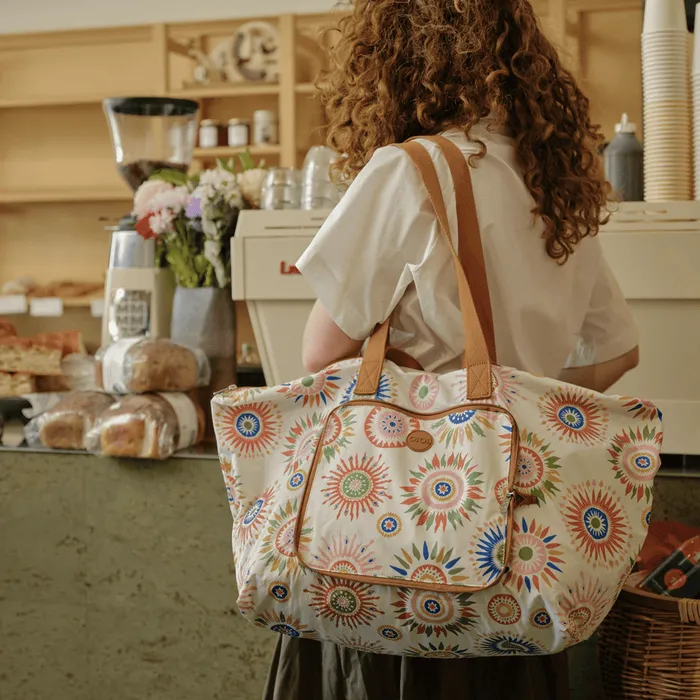 OiOi Fold-Up Tote - Sunburst