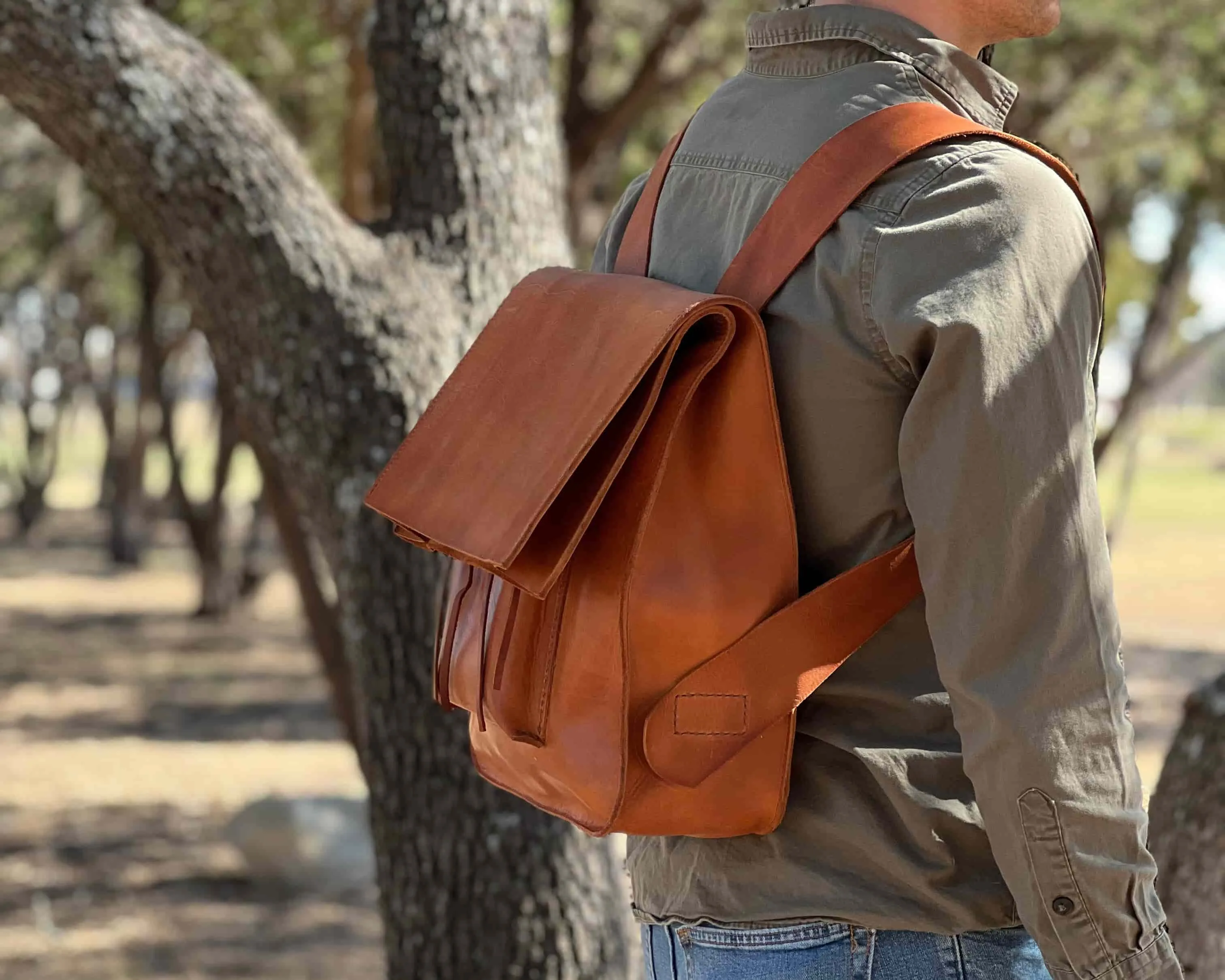 Old World Backpack (Inspired by "The Chosen")