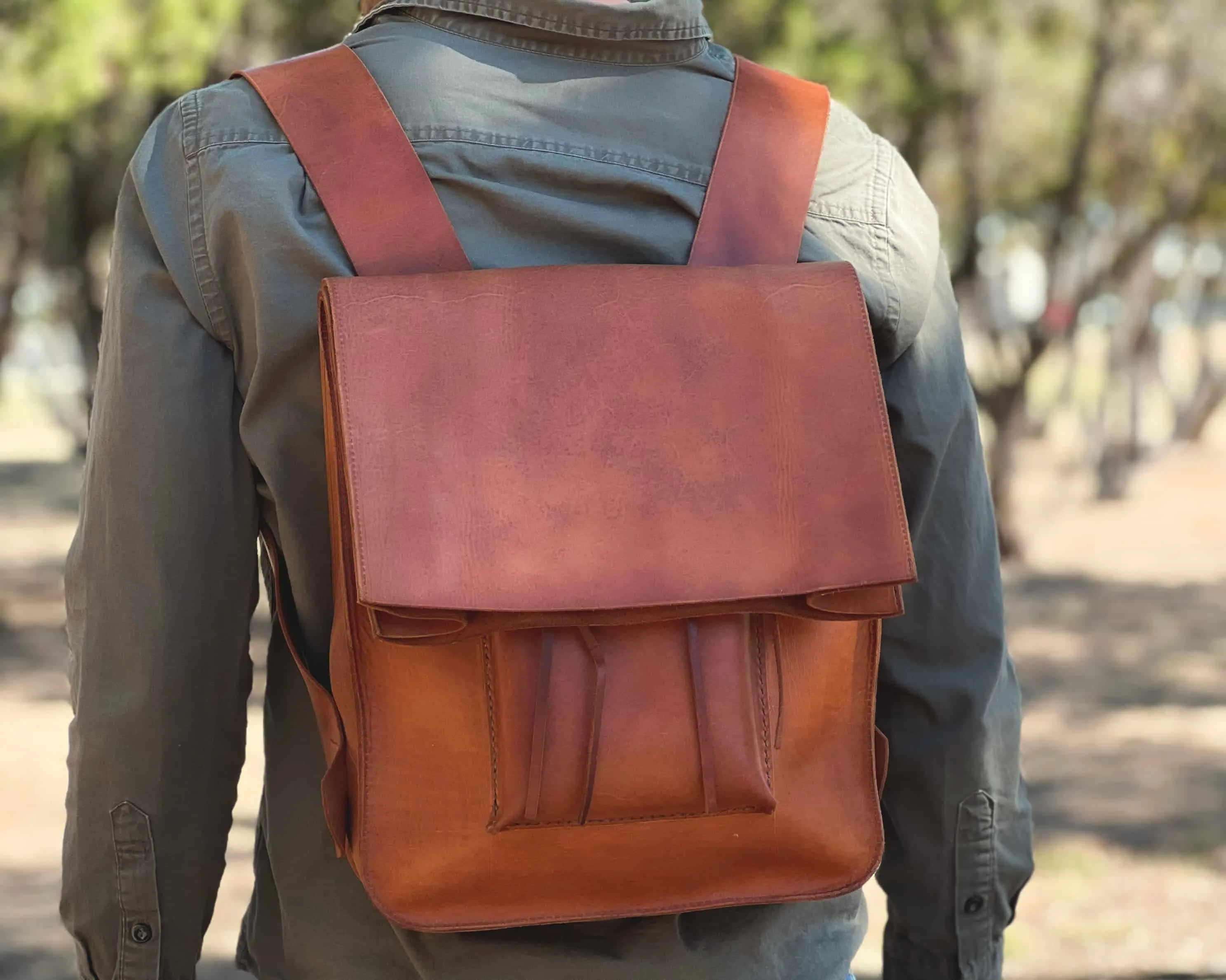 Old World Backpack (Inspired by "The Chosen")