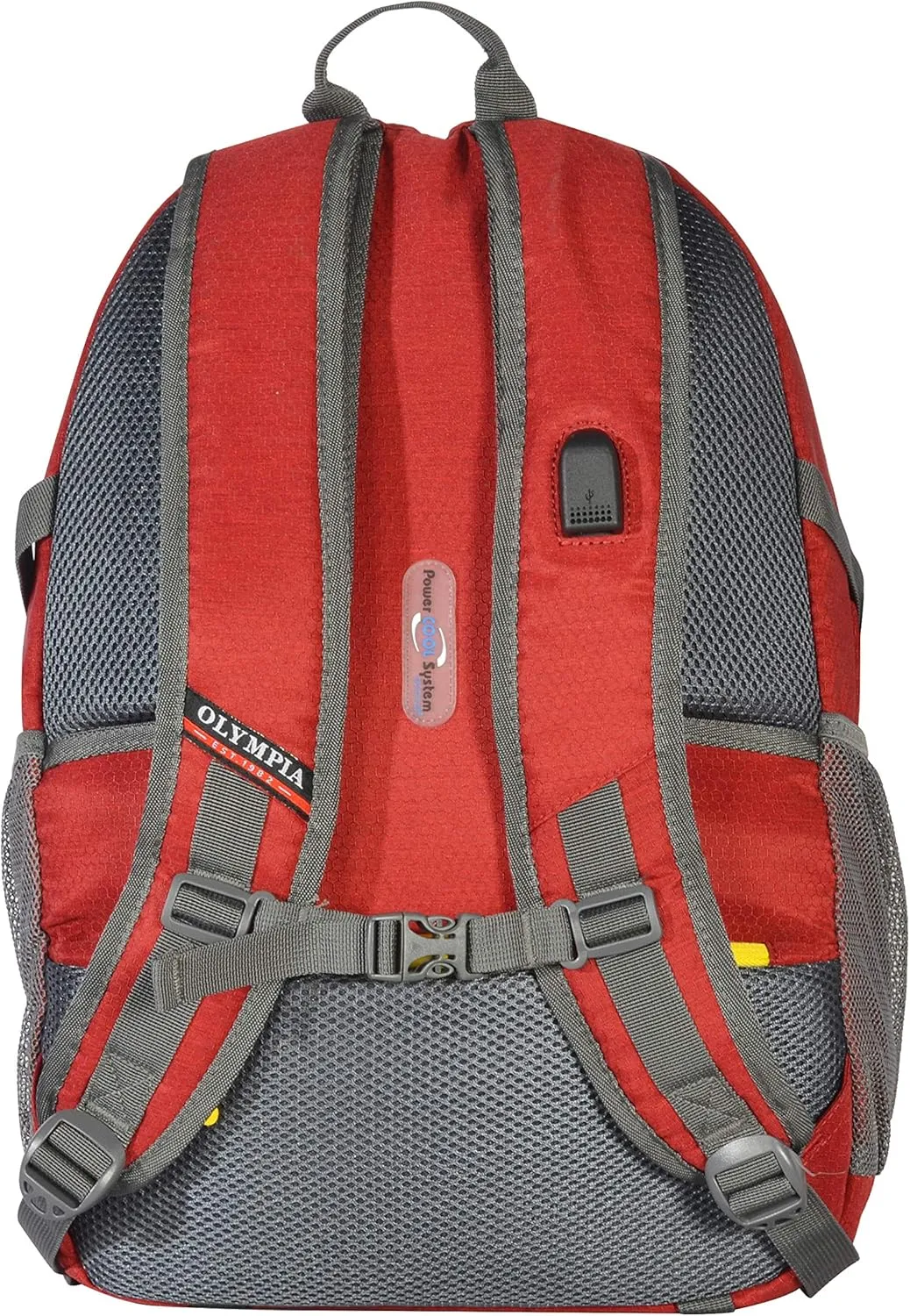 Olympia U.S.A. Huntsman 19" Outdoor Backpack (25l) Backpack, Red Yellow