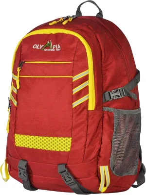 Olympia U.S.A. Huntsman 19" Outdoor Backpack (25l) Backpack, Red Yellow