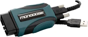 Opus IVS Mongoose-Plus J2534 OEM Vehicle Interface Cable - Ford/Lincoln/Mercury OEM Reprogramming and Diagnostics