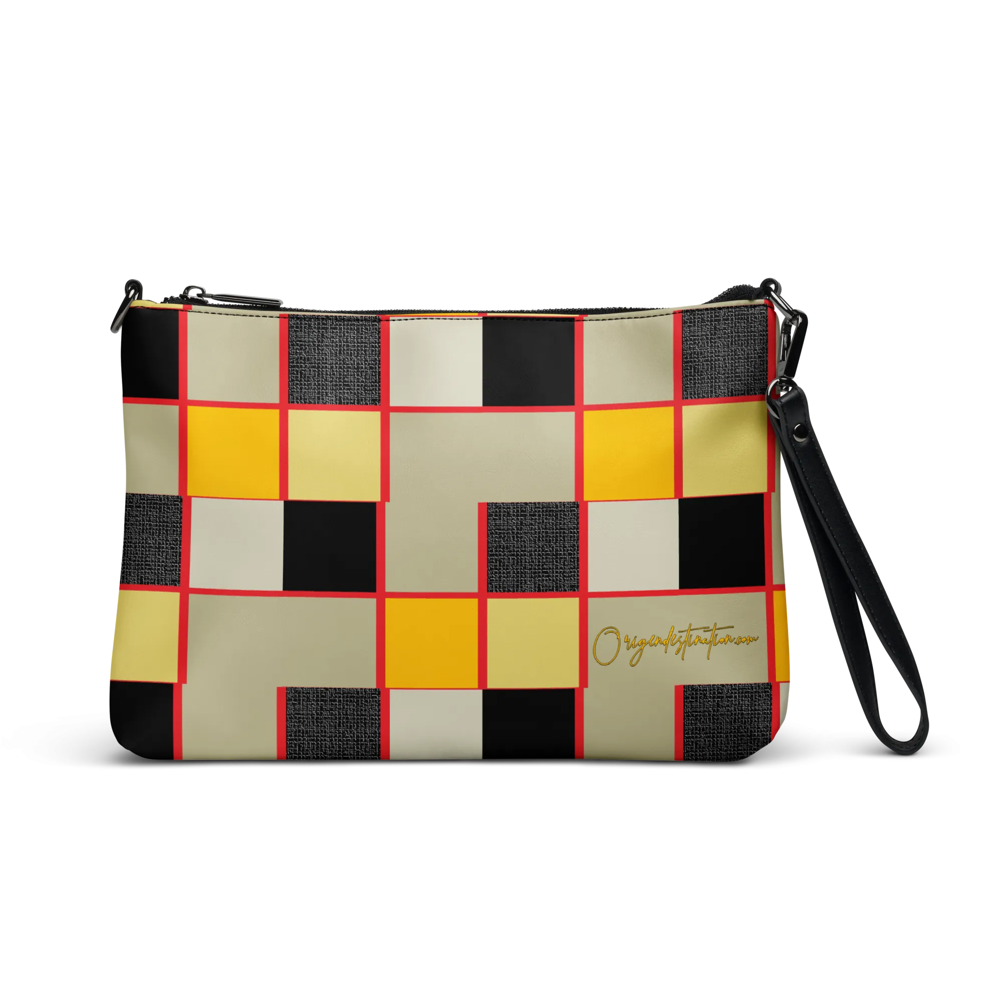 Origen Destination Women's Patt Crossbody bag Grey/Yell