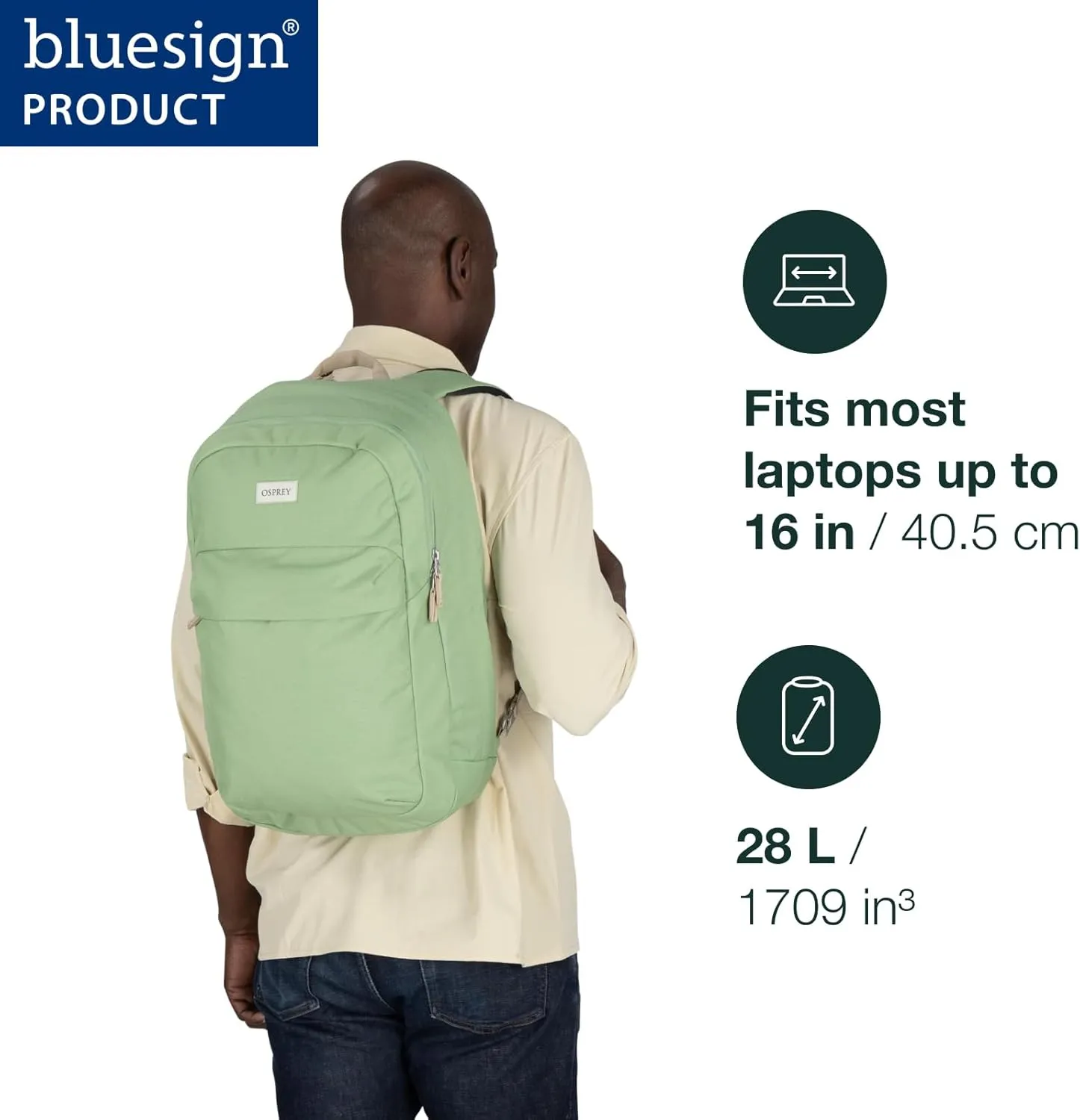 Osprey Arcane XL Day Commuter Backpack, Botanica