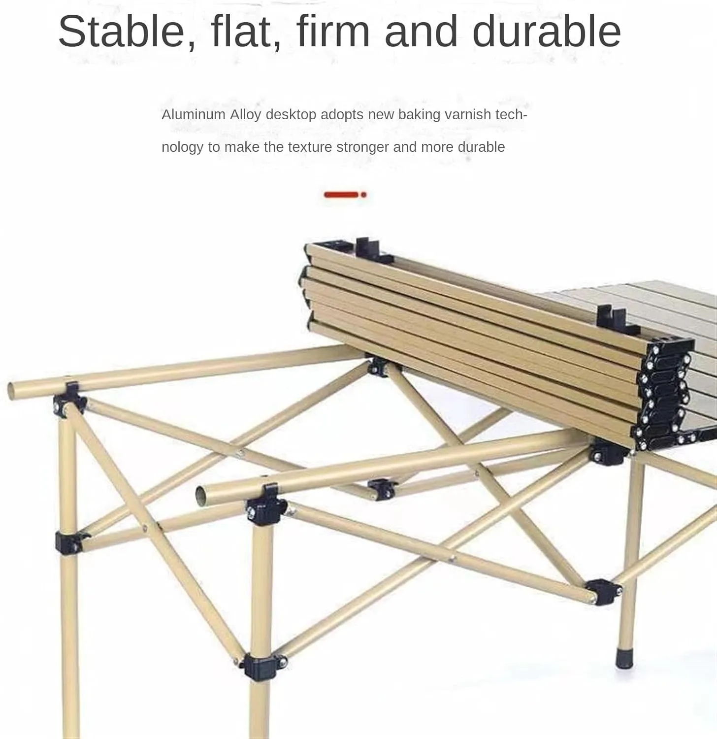 Outdoor Camping Table Aluminum Alloy Table Multifunctional Barbecue Table Folding Camping Picnic Table Camping Furniture