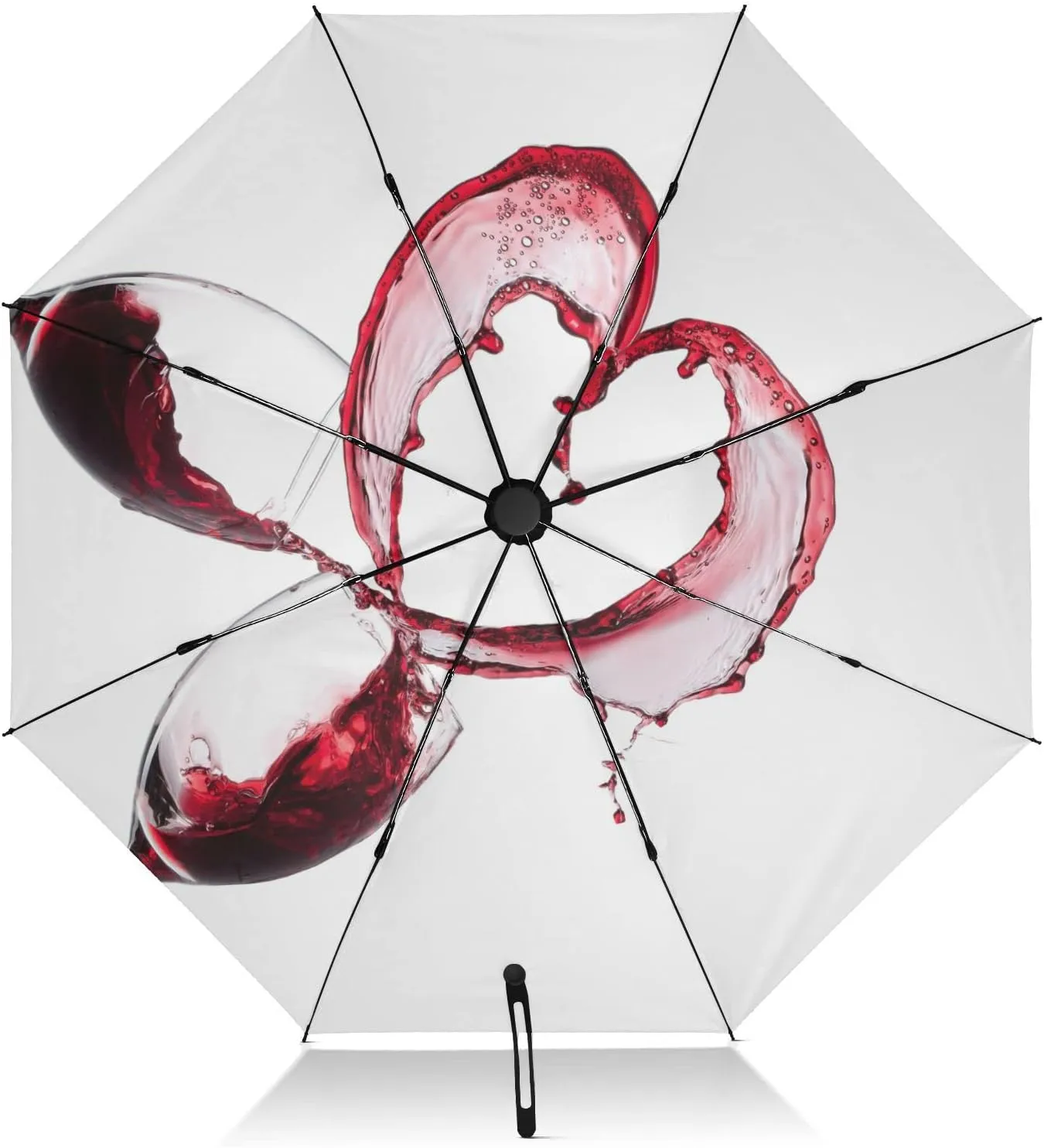 Oyihfvs Automatic Umbrella, Folding Umbrella Reinforced Anti-UV Sun rain Auto Open/Close