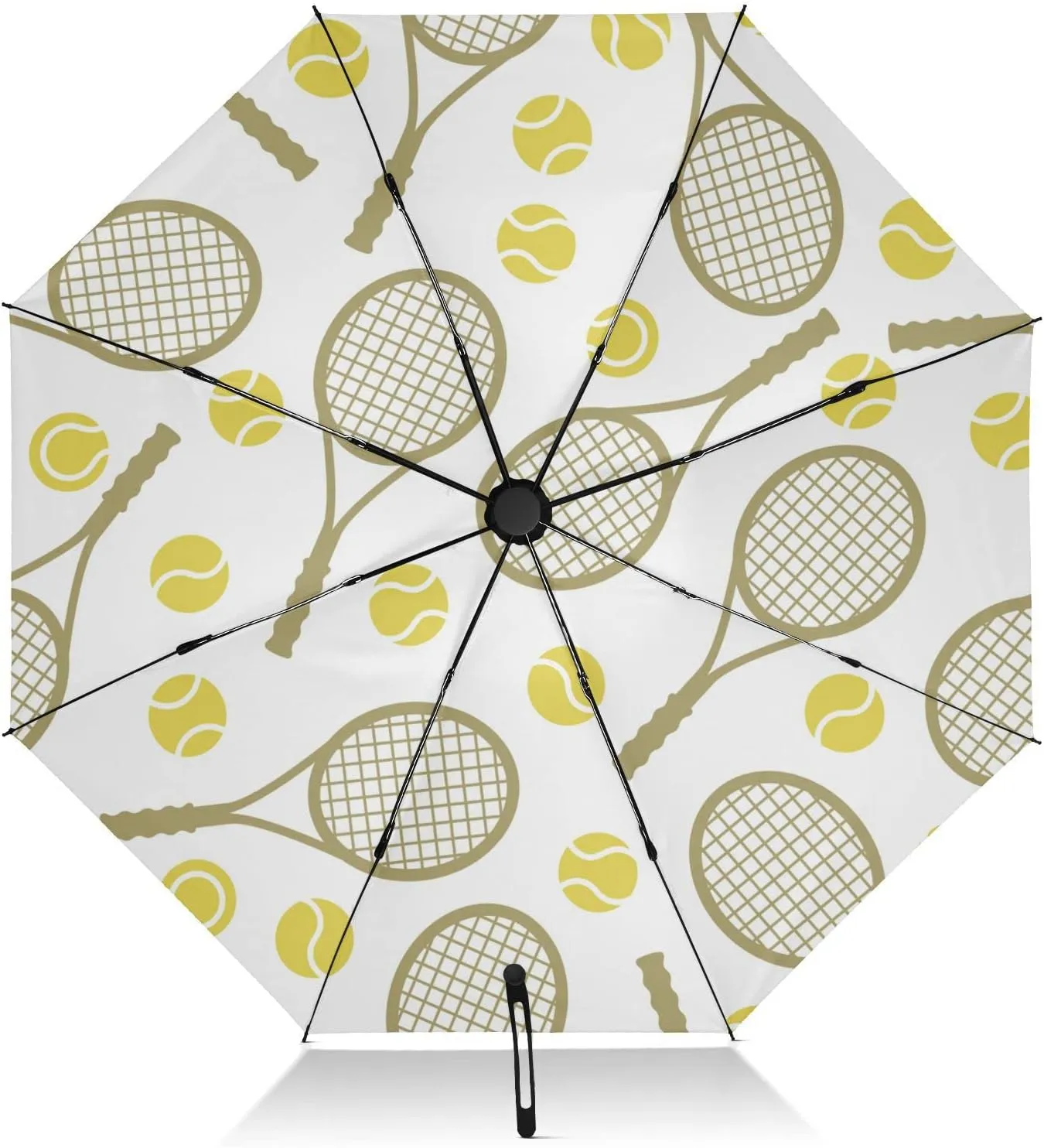 Oyihfvs Automatic Umbrella, Folding Umbrella Reinforced Anti-UV Sun rain Auto Open/Close
