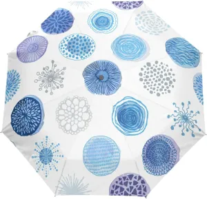 Oyihfvs Automatic Windproof Waterproof Umbrella, Folding Umbrella Reinforced Portable Automatic Compact Anti-UV Sun rain Auto Open/Close