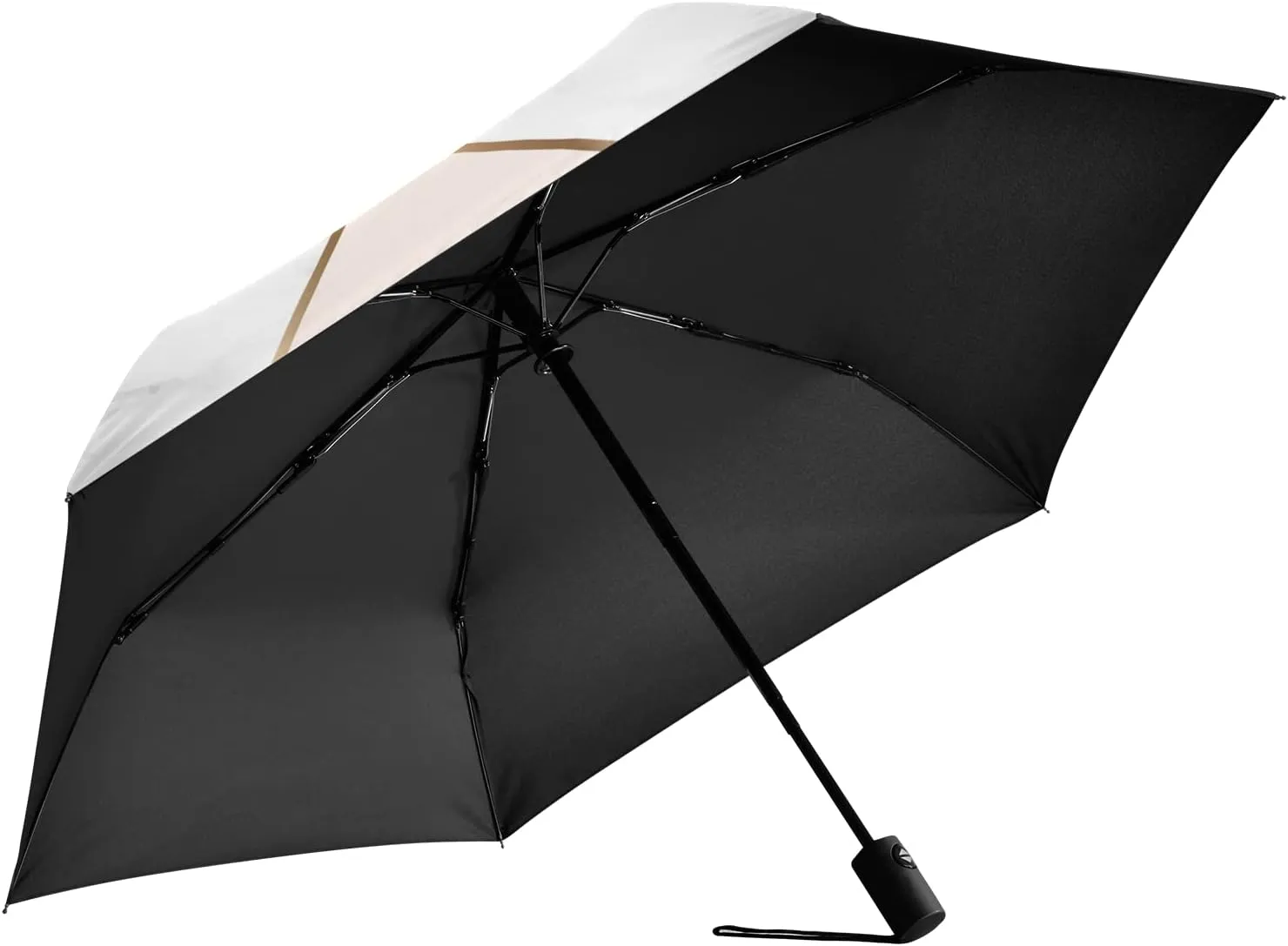 Oyihfvs Automatic Windproof Waterproof Umbrella, Folding Umbrella Reinforced Portable Compact UV Protection Sun rain Auto Open/Close