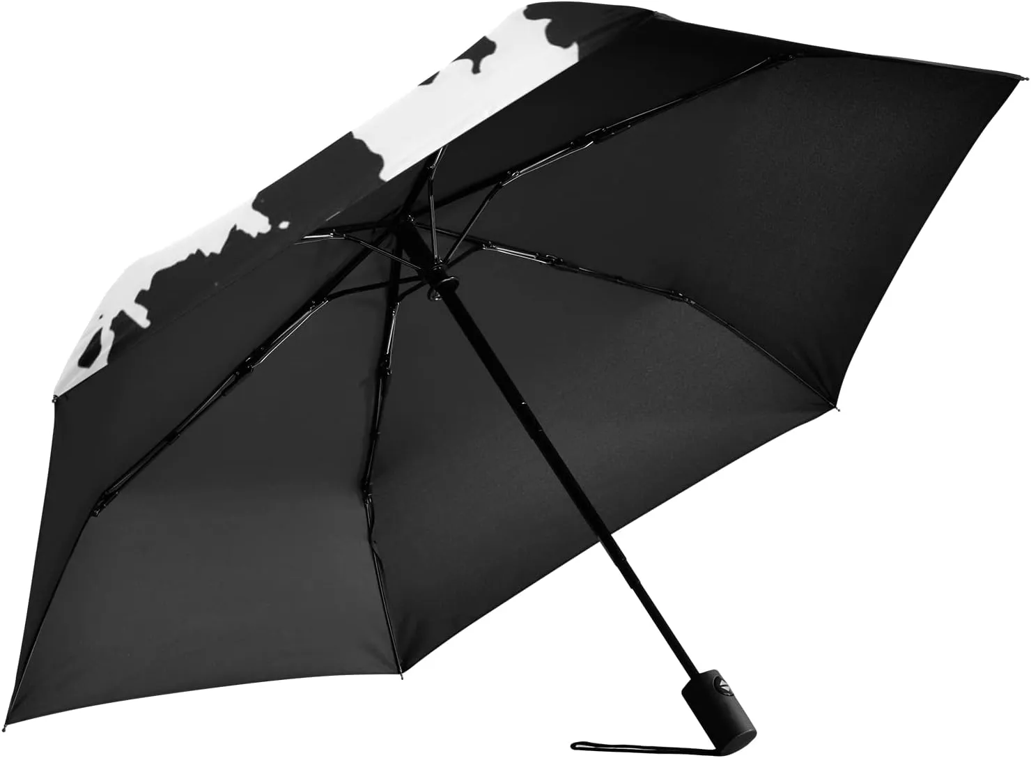 Oyihfvs Automatic Windproof Waterproof Umbrella, Folding Umbrella Reinforced Portable Compact UV Protection Sun rain Auto Open/Close