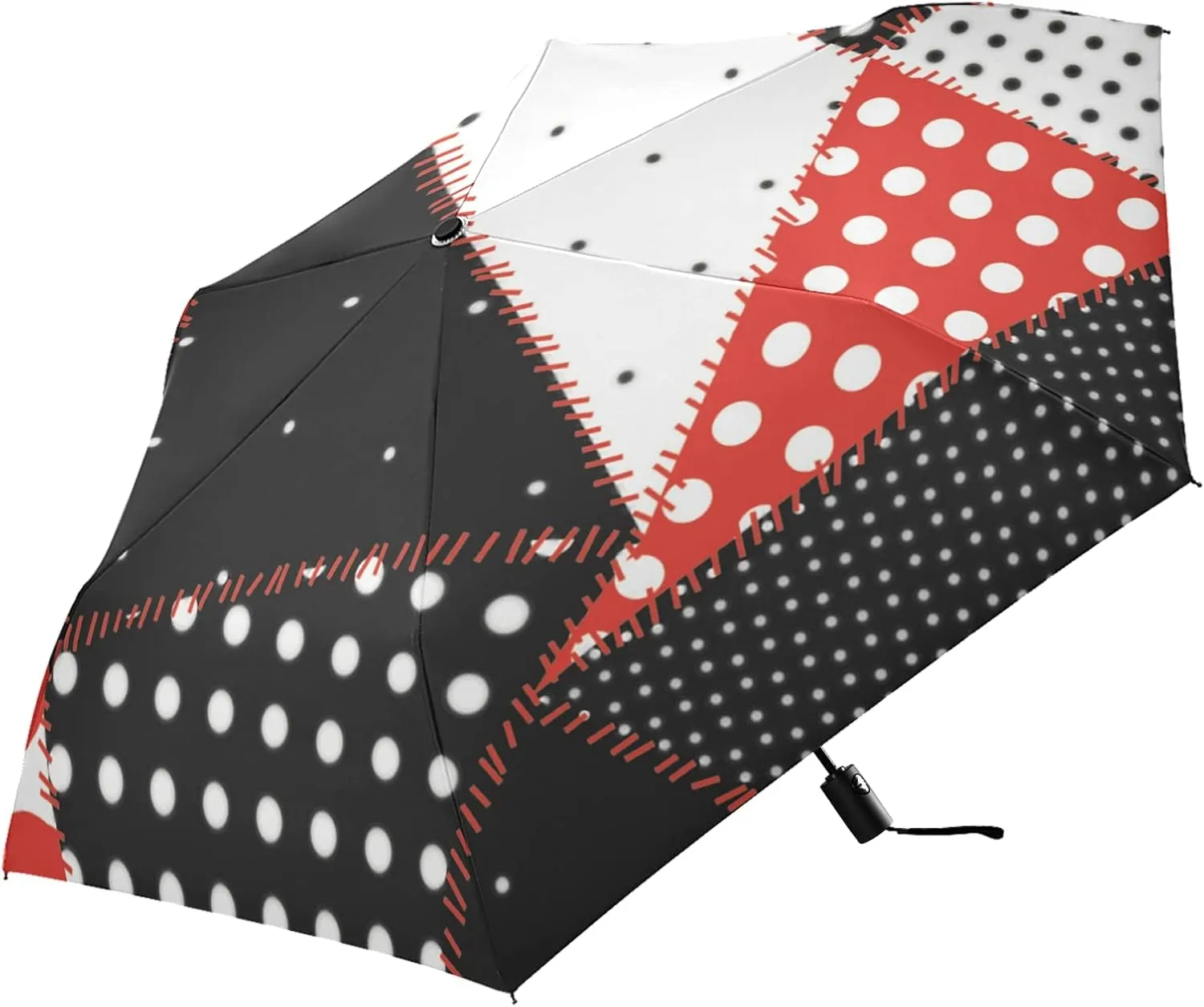 Oyihfvs Automatic Windproof Waterproof Umbrella, Folding Umbrella Reinforced Portable Compact UV Protection Sun rain Auto Open/Close