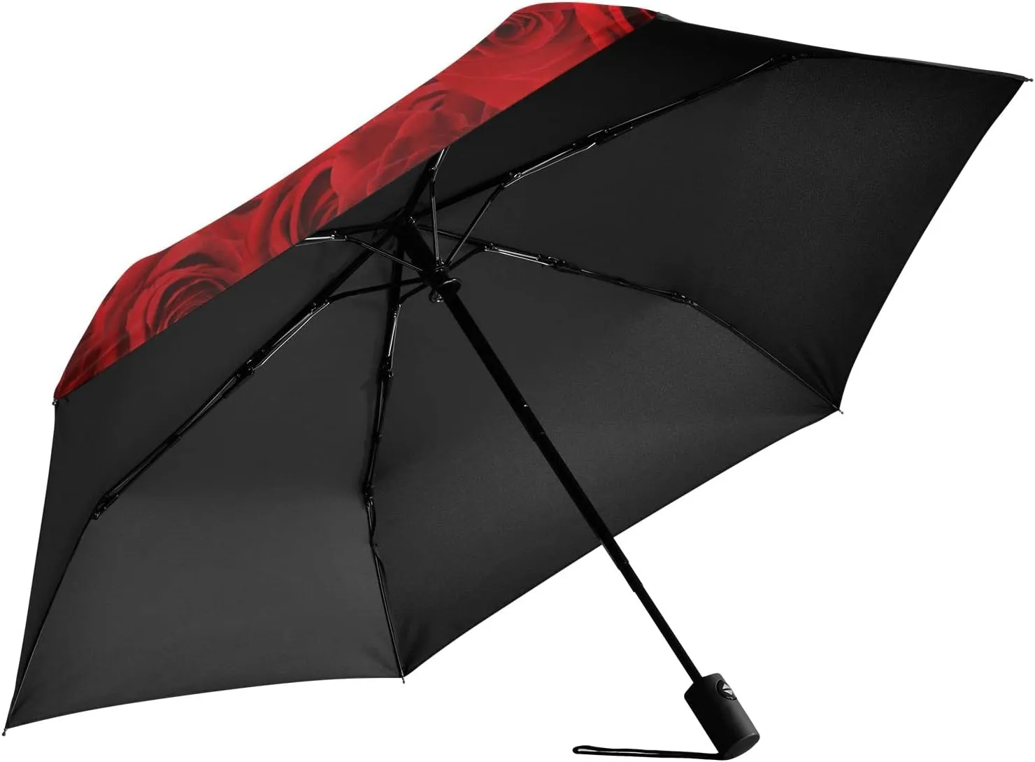 Oyihfvs Automatic Windproof Waterproof Umbrella, Folding Umbrella Reinforced Portable Compact UV Protection Sun rain Auto Open/Close